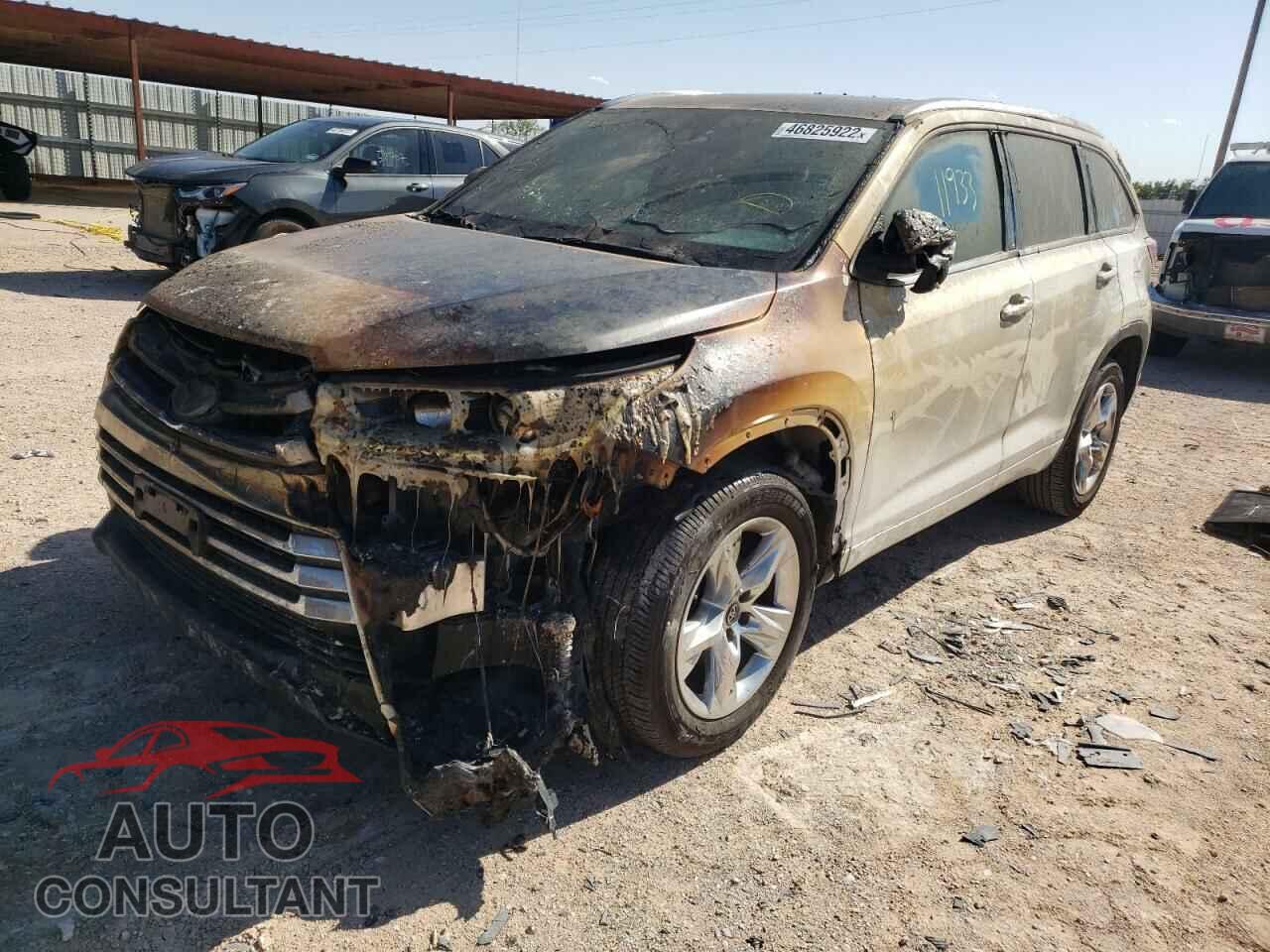 TOYOTA HIGHLANDER 2018 - 5TDYZRFH5JS247829