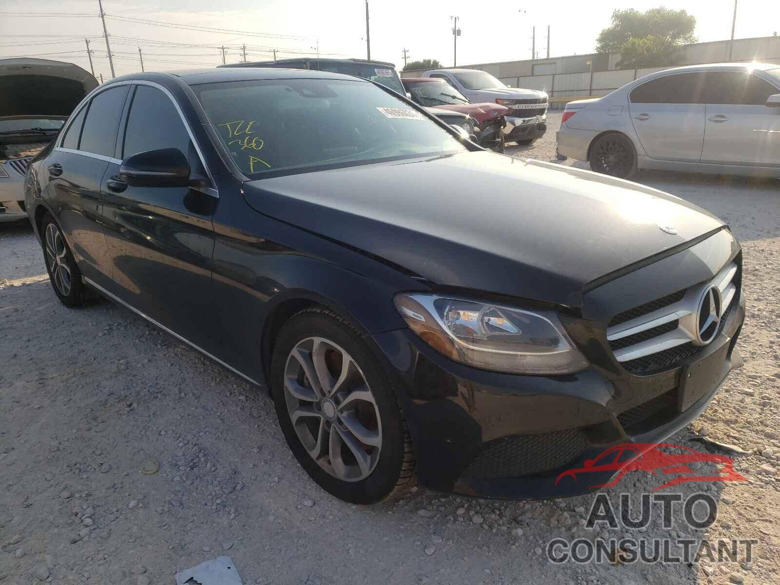 MERCEDES-BENZ C CLASS 2017 - 55SWF4JB6HU200487