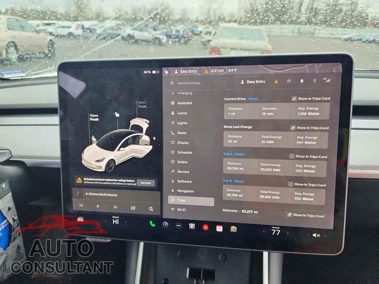 TESLA MODEL 3 2019 - 5YJ3E1EB9KF513976