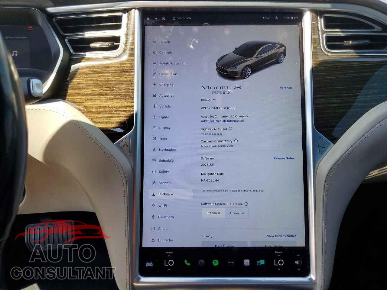 TESLA MODEL S 2016 - 5YJSA1E20GF123881