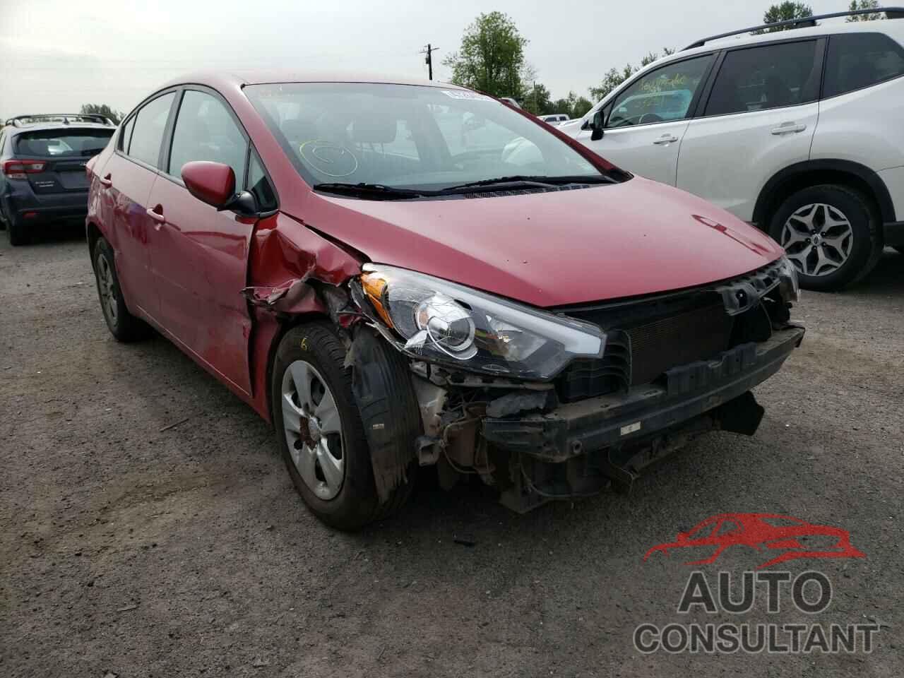 KIA FORTE 2016 - KNAFK4A68G5614867