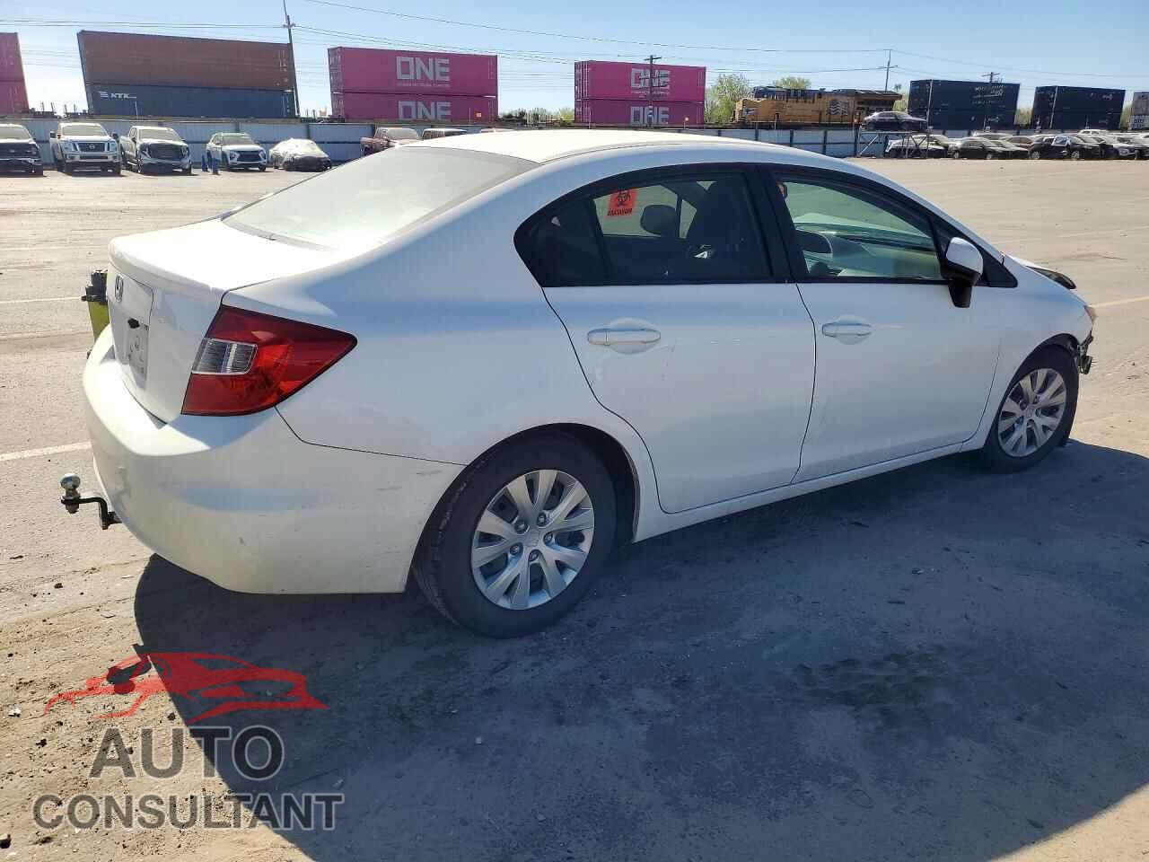 HONDA CIVIC 2012 - 19XFB2F55CE356362