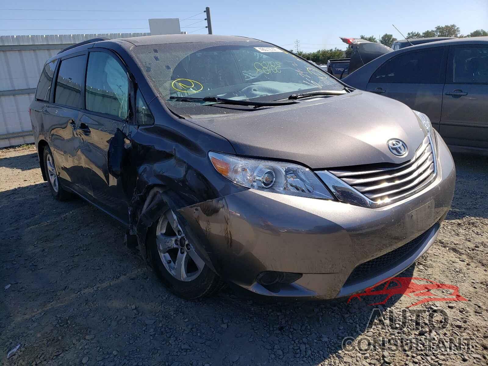 TOYOTA SIENNA 2016 - 5TDKK3DC7GS718726