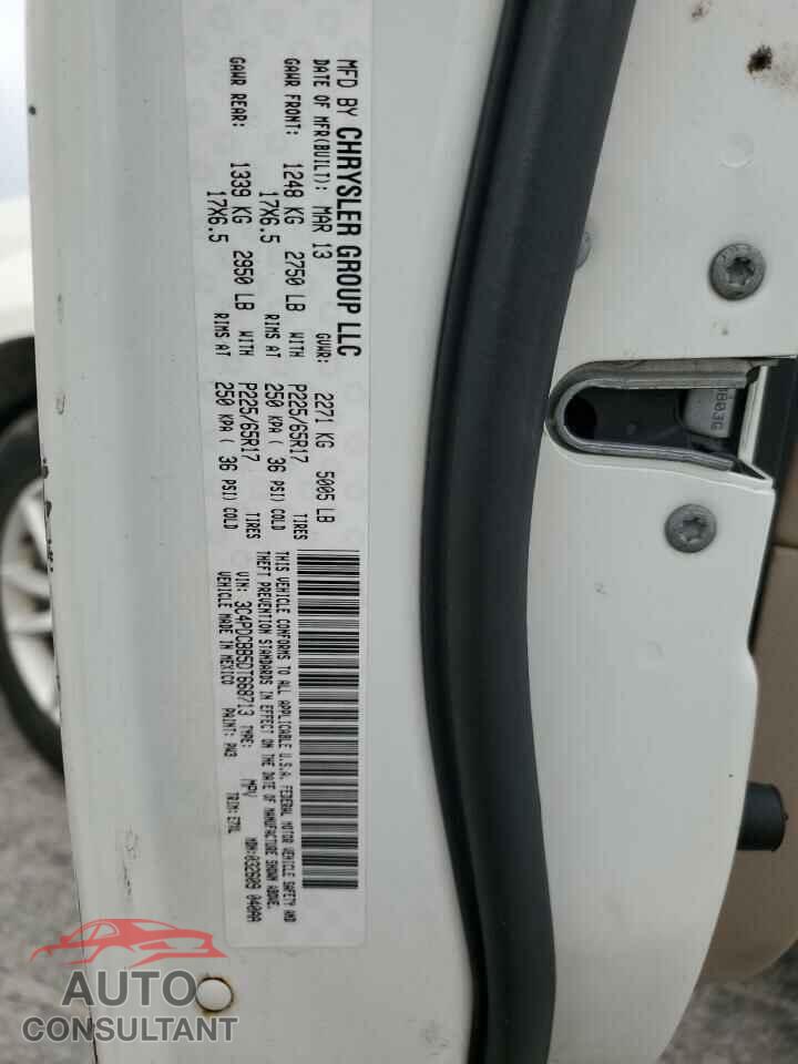 DODGE JOURNEY 2013 - 3C4PDCBB5DT668713