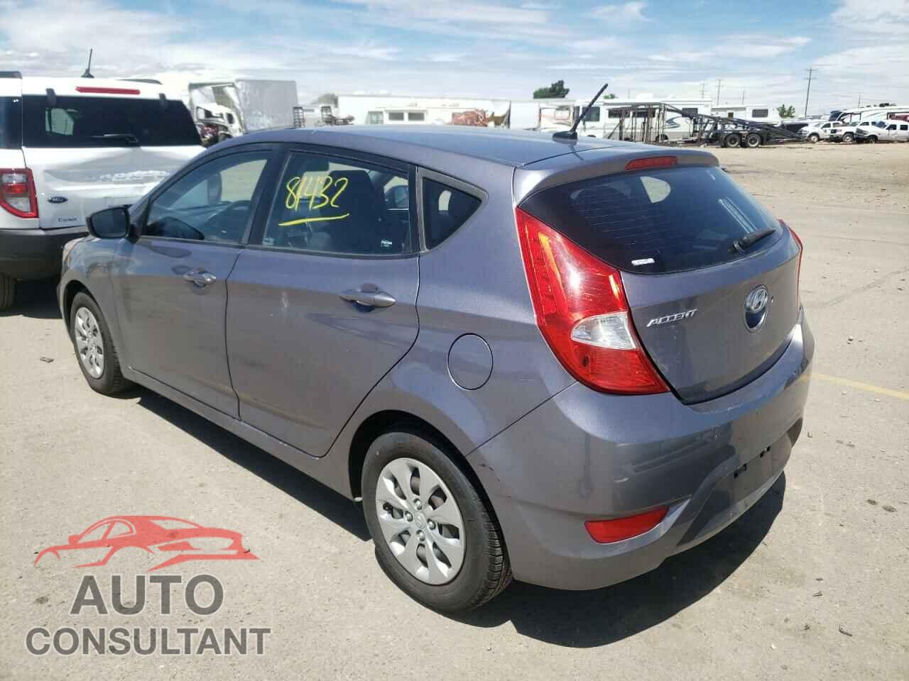 HYUNDAI ACCENT 2016 - KMHCT5AE3GU255252
