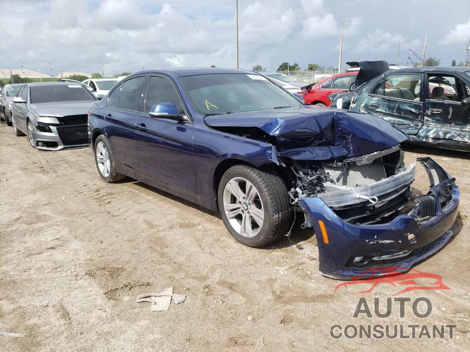 BMW 3 SERIES 2016 - WBA8E9G54GNT44385