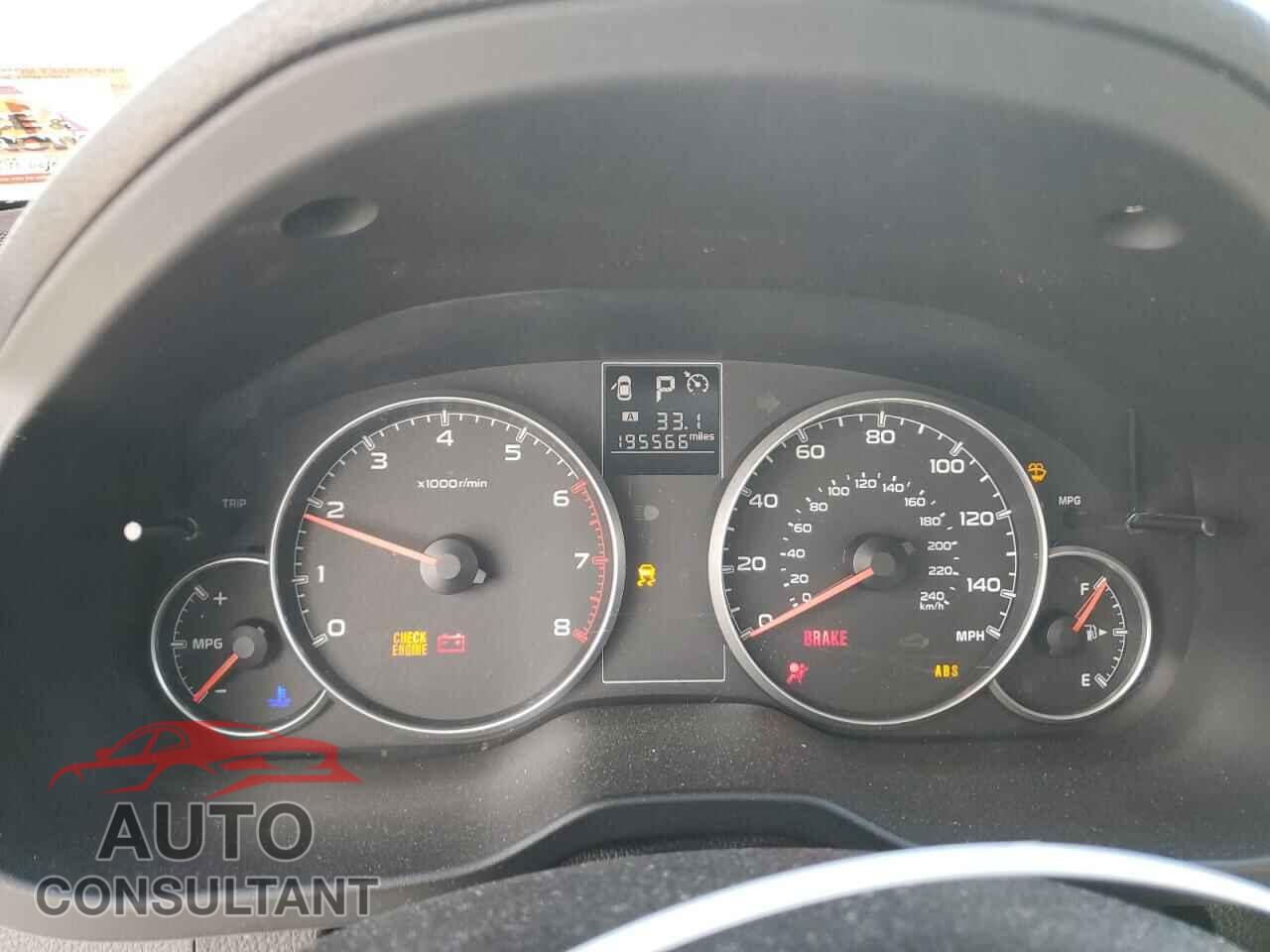 SUBARU OUTBACK 2014 - 4S4BRBCC4E3242842