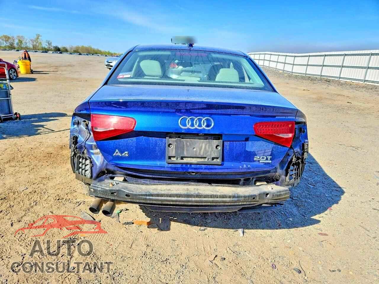 AUDI A4 2013 - WAUKFBFL1DN049122