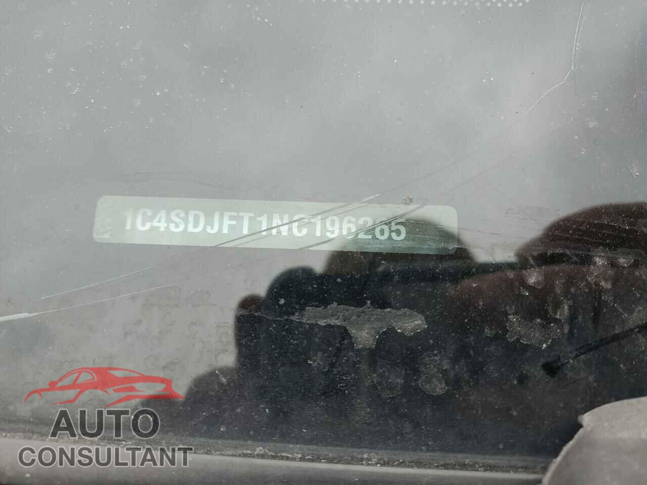 DODGE DURANGO 2022 - 1C4SDJFT1NC196265