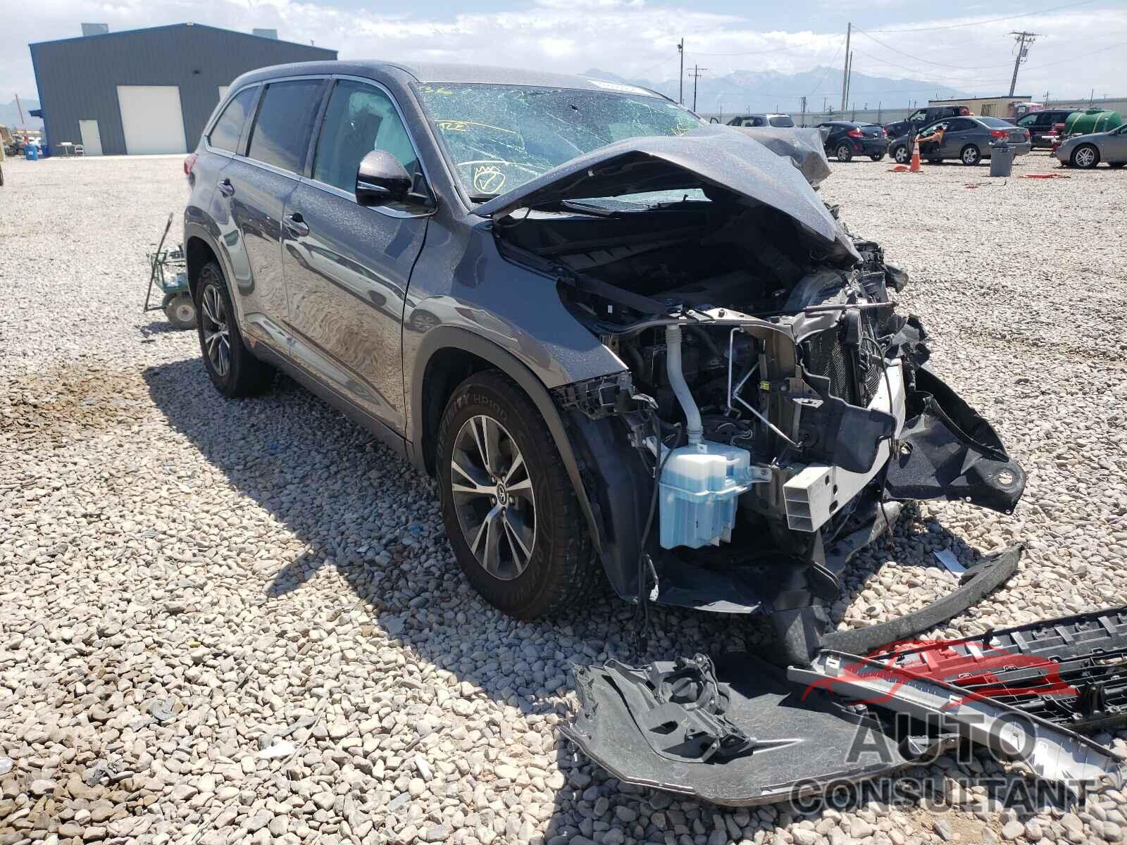 TOYOTA HIGHLANDER 2017 - 5TDZARFH1HS023625