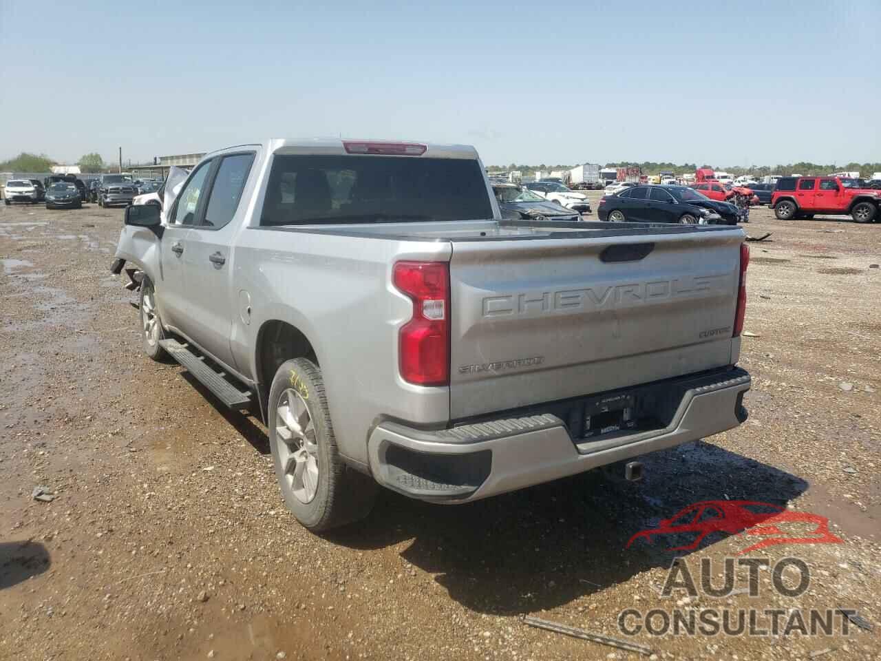 CHEVROLET SILVERADO 2021 - 3GCPWBEK9MG127057