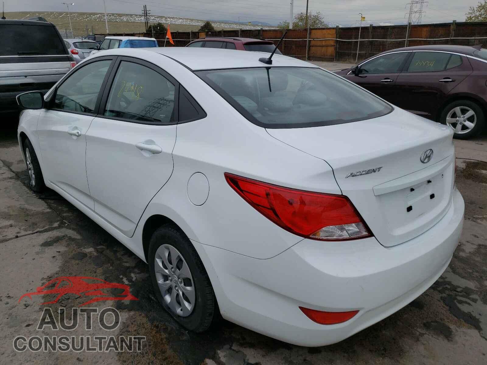 HYUNDAI ACCENT 2016 - KMHCT4AE0GU128663