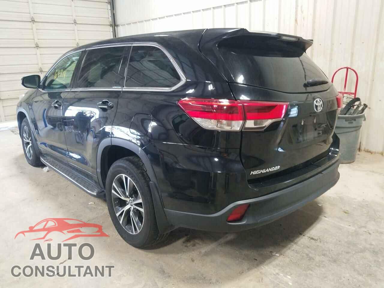 TOYOTA HIGHLANDER 2017 - 5TDZZRFH2HS221090