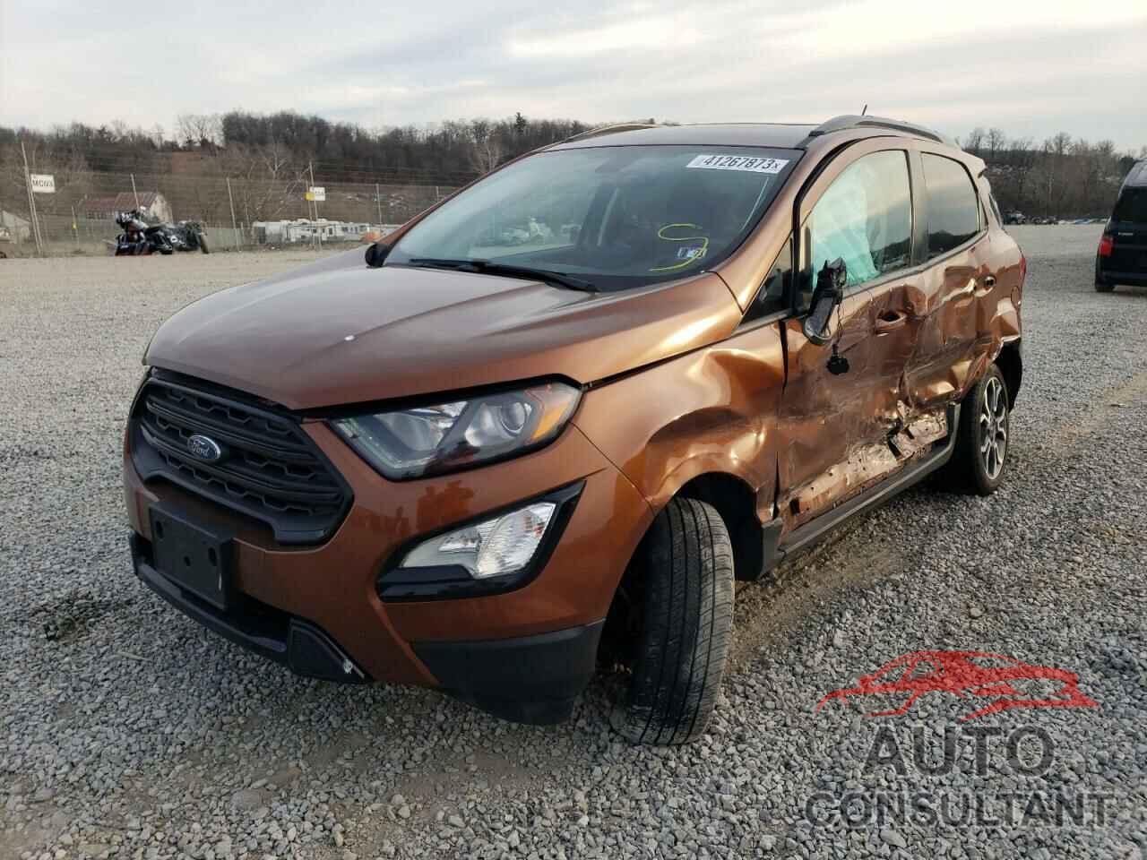 FORD ECOSPORT 2019 - MAJ6S3JLXKC306340