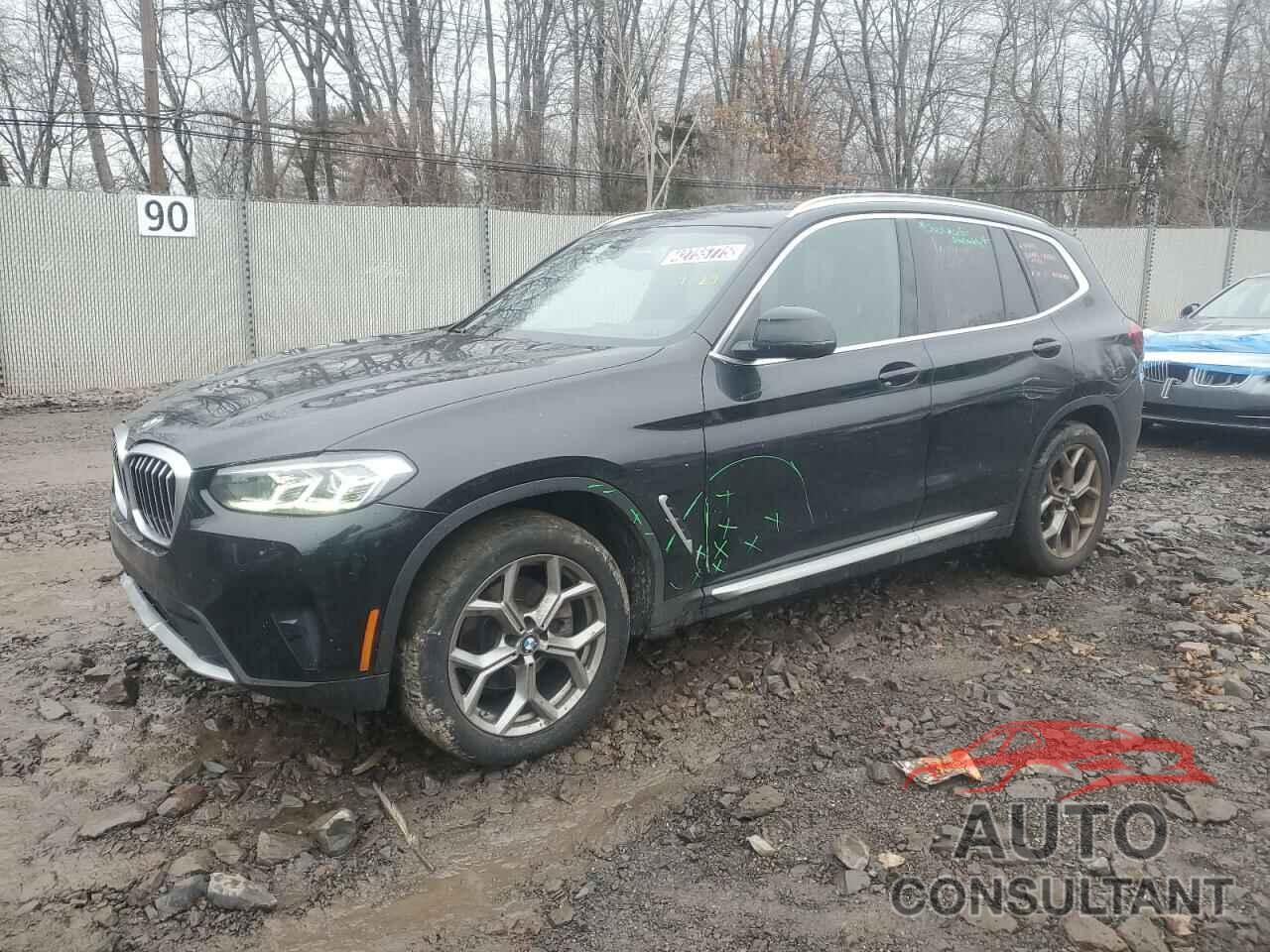 BMW X3 2022 - 5UX53DP08N9N23360