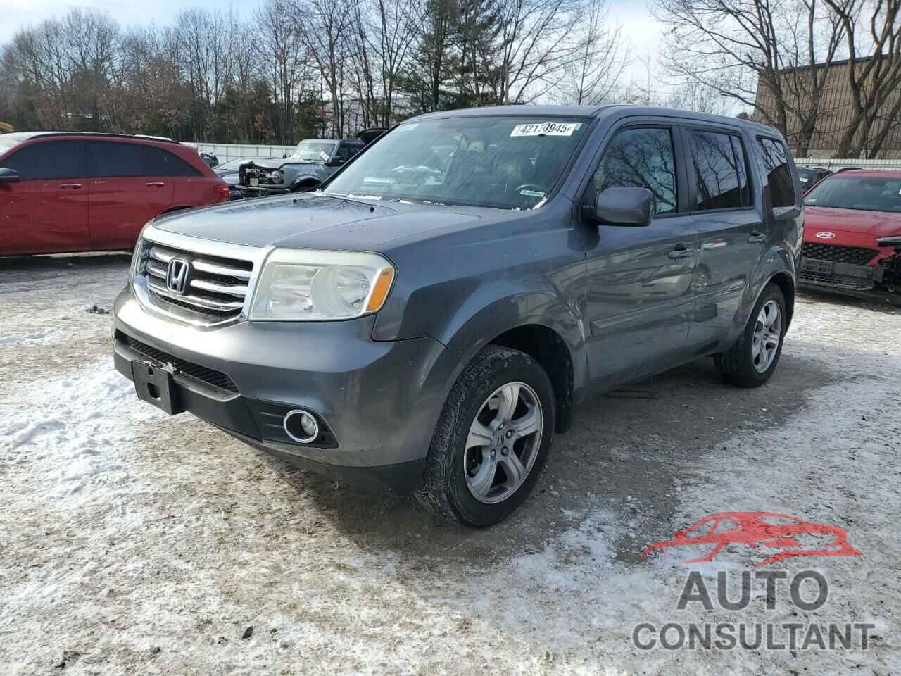HONDA PILOT 2013 - 5FNYF4H52DB046784