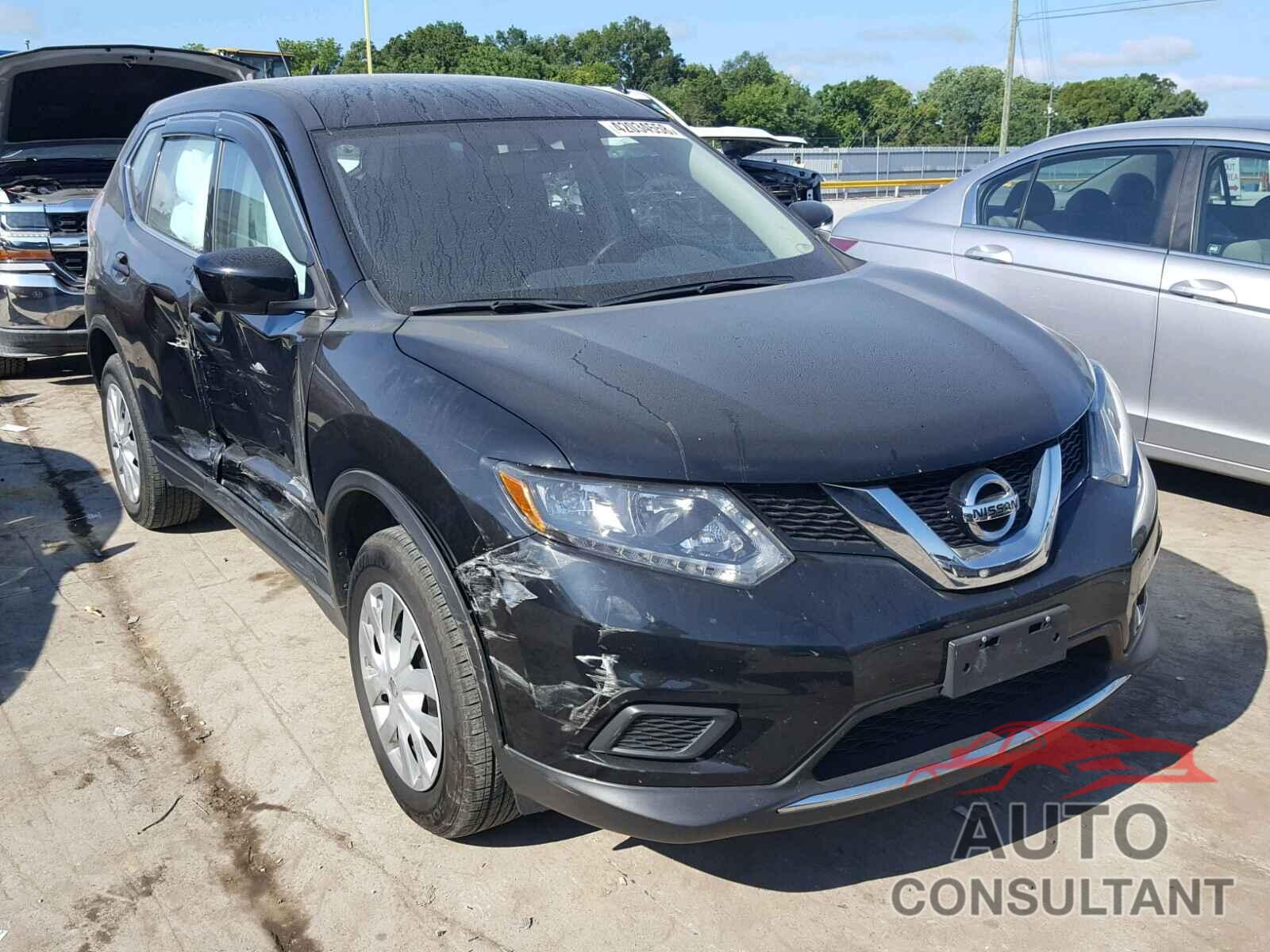 NISSAN ROGUE S 2016 - KNMAT2MV3GP695475