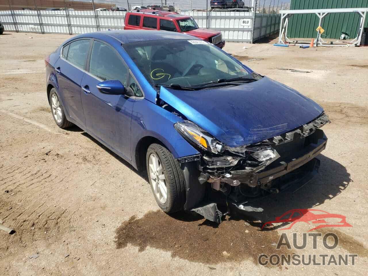 KIA FORTE 2017 - 3KPFL4A77HE142143