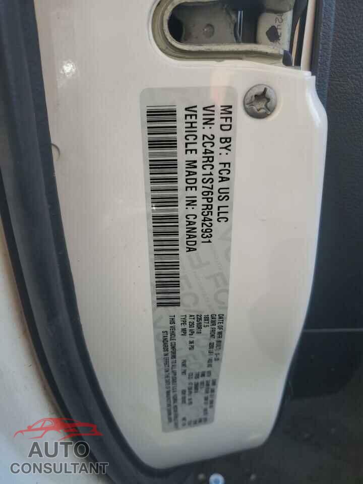 CHRYSLER PACIFICA 2023 - 2C4RC1S76PR542931