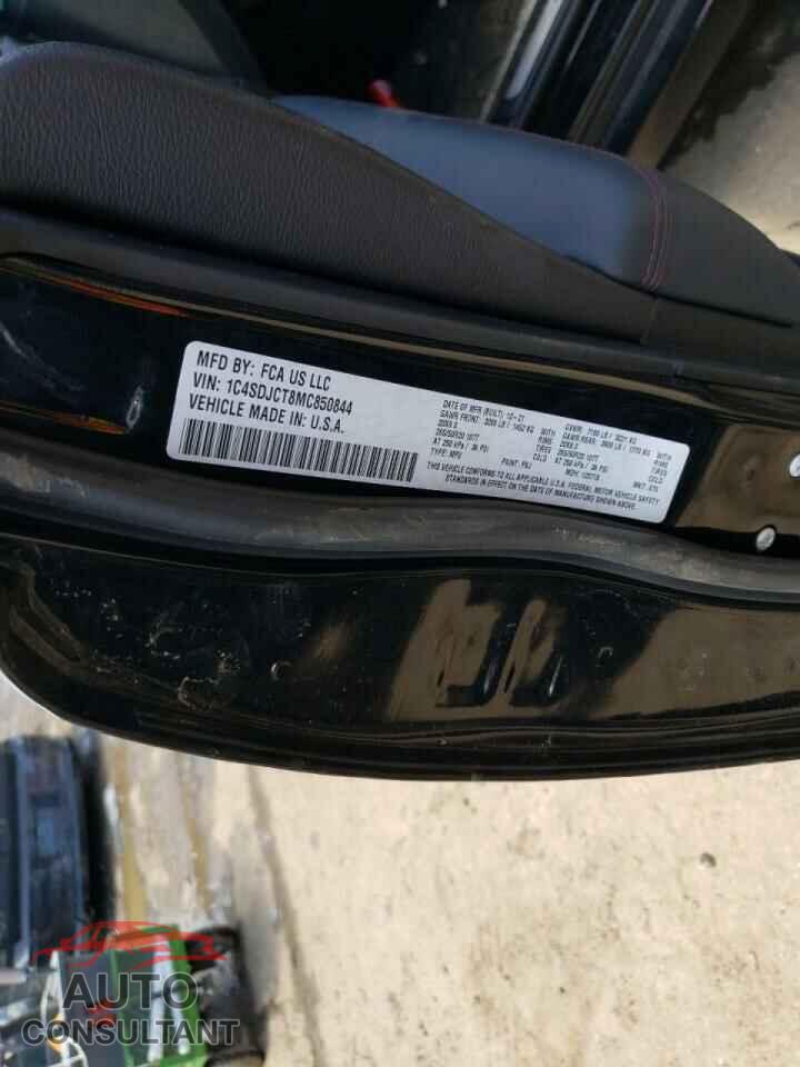 DODGE DURANGO 2021 - 1C4SDJCT8MC850844