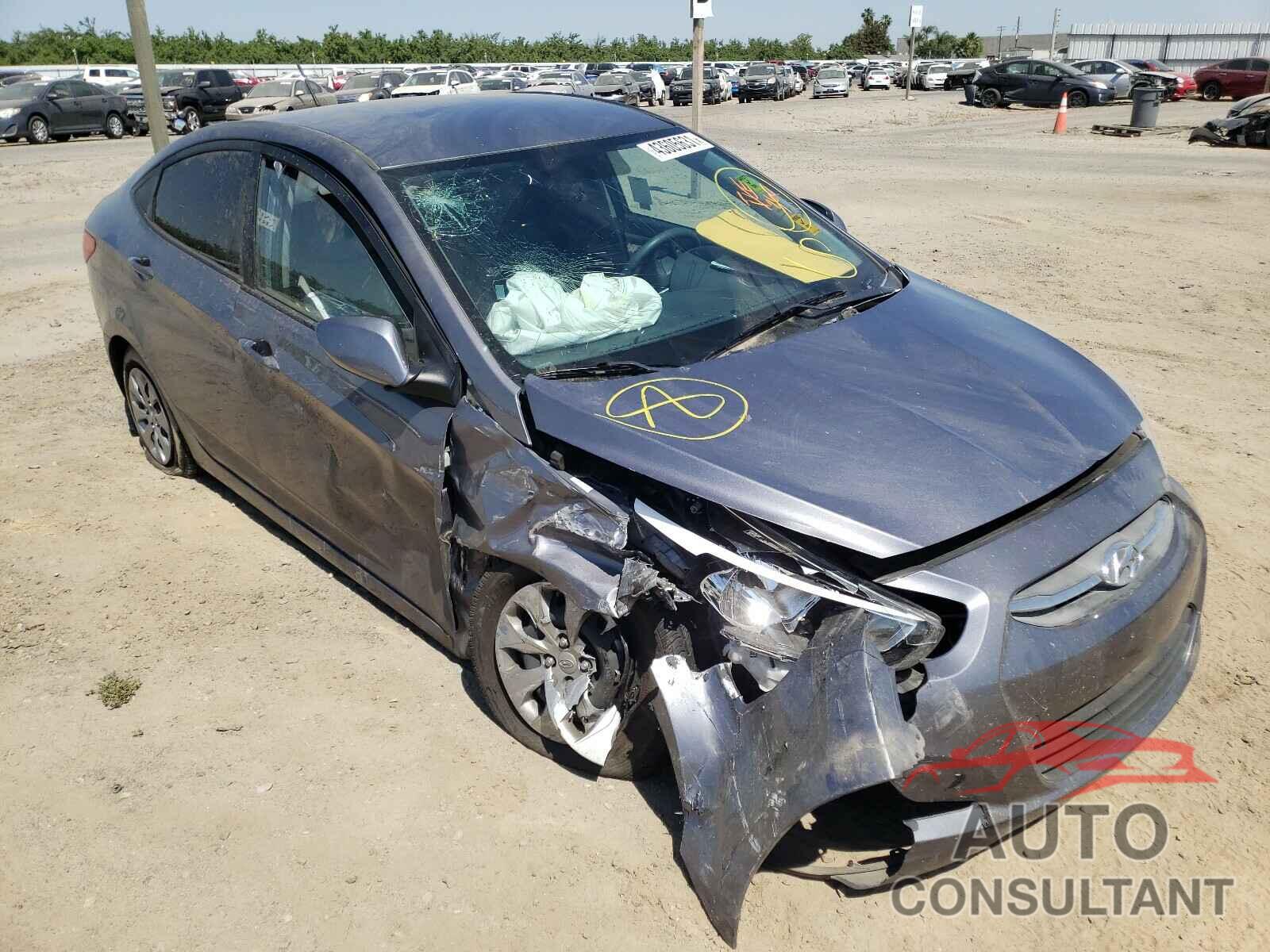 HYUNDAI ACCENT 2017 - KMHCT4AE7HU317960