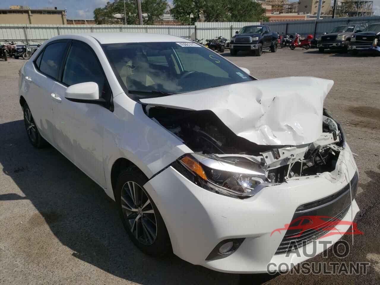 TOYOTA COROLLA 2016 - 2T1BURHE1GC577217