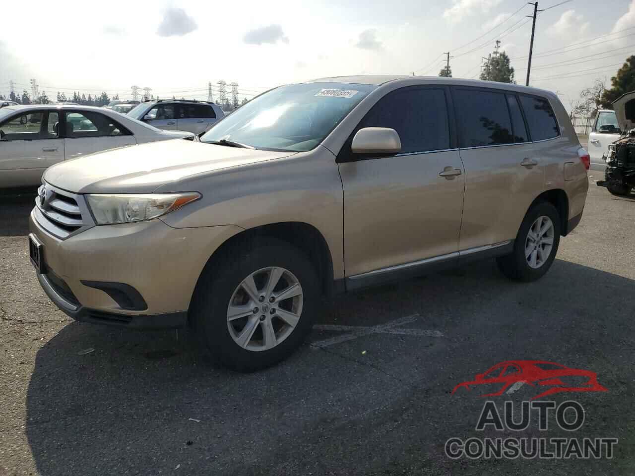 TOYOTA HIGHLANDER 2013 - 5TDZK3EH5DS106674