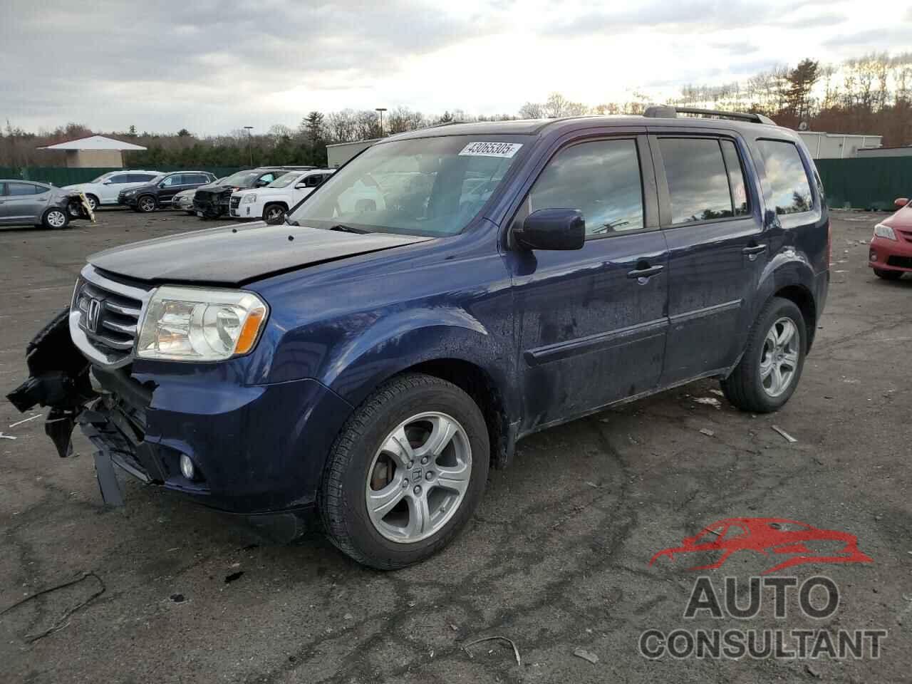 HONDA PILOT 2013 - 5FNYF4H76DB081166