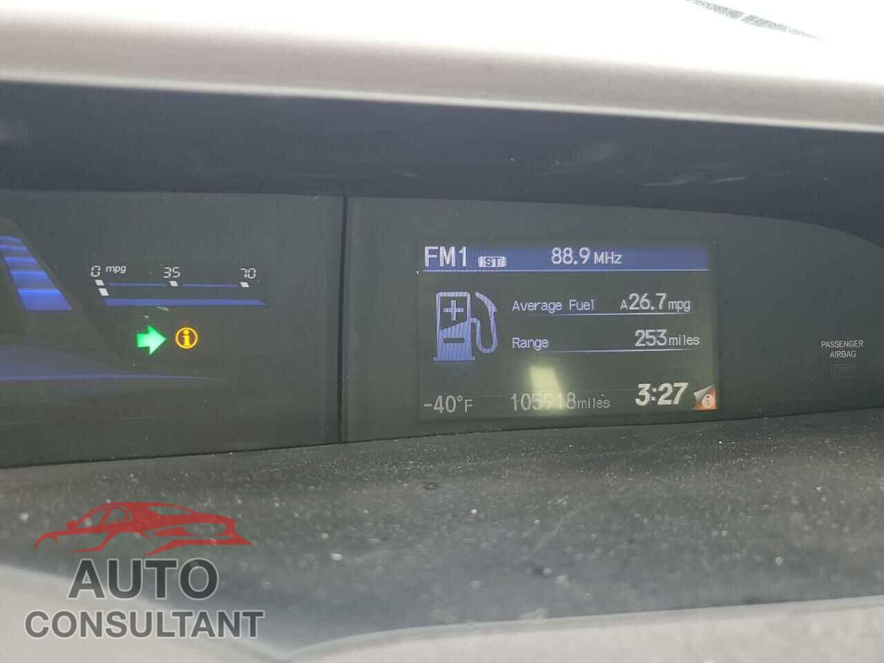 HONDA CIVIC 2012 - 19XFB2F57CE380100