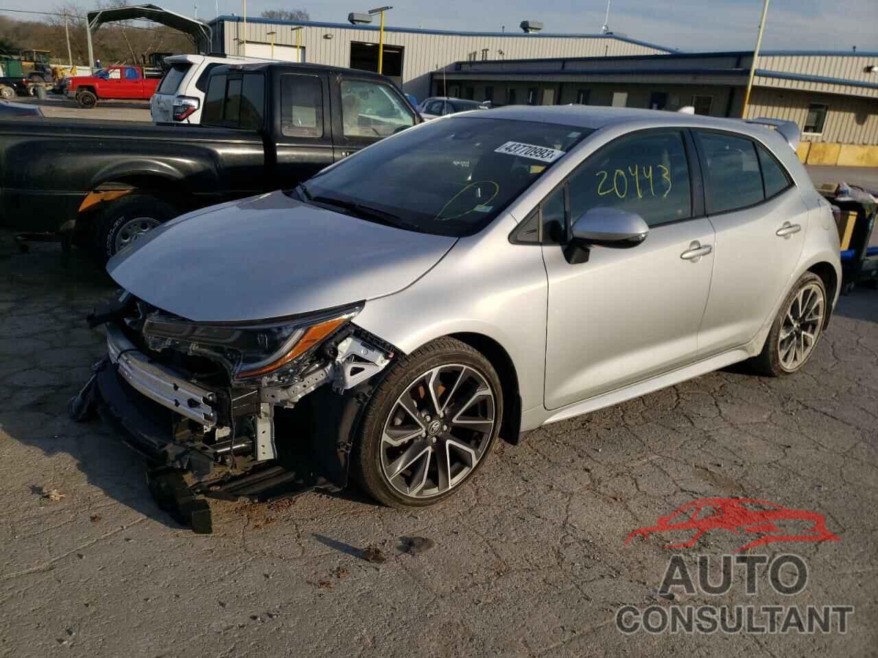 TOYOTA COROLLA 2019 - JTNK4RBE8K3046831