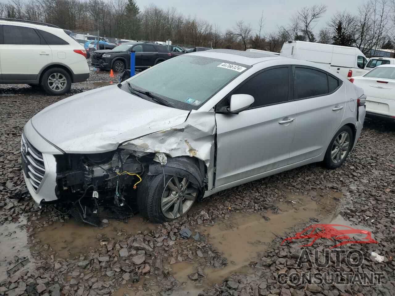 HYUNDAI ELANTRA 2017 - 5NPD84LF6HH169178