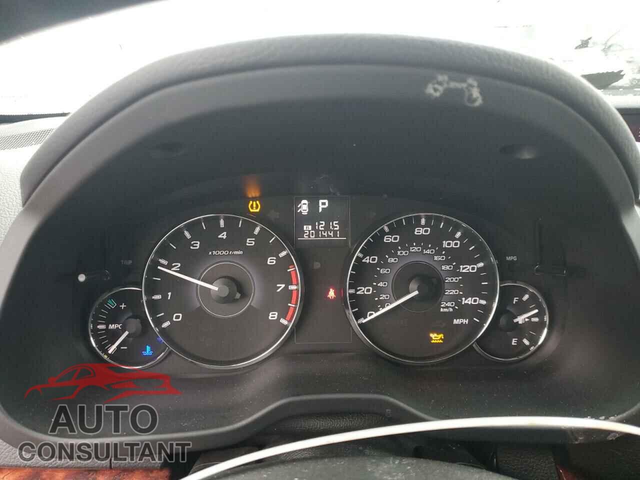 SUBARU OUTBACK 2012 - 4S4BRBJC2C3248686