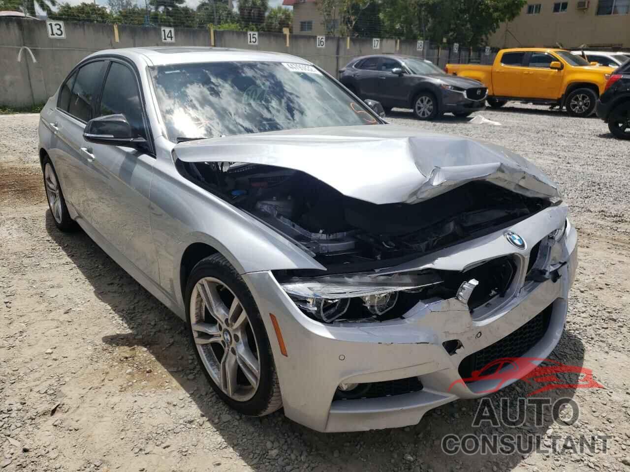 BMW 3 SERIES 2017 - WBA8B9G31HNU56540
