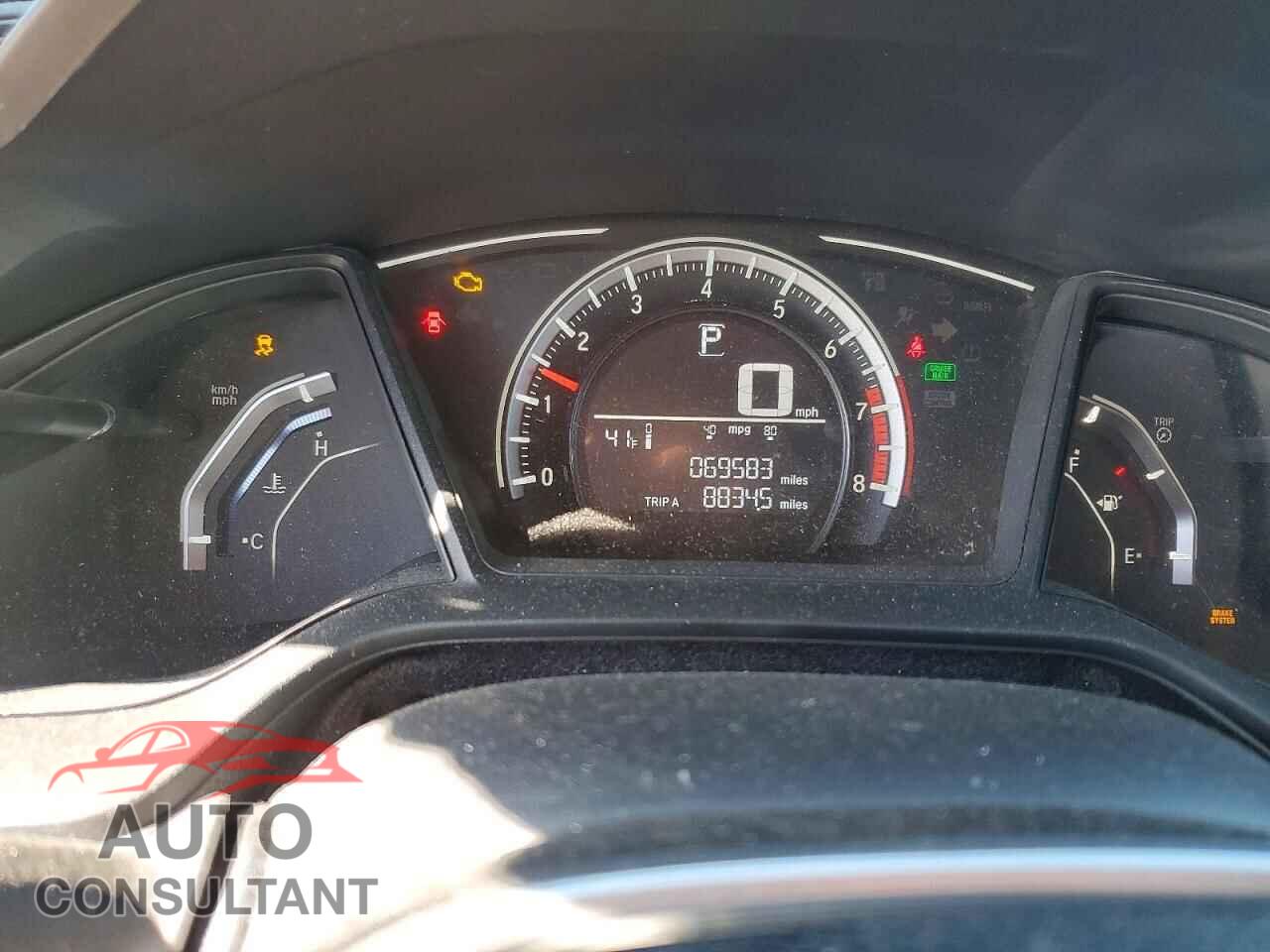 HONDA CIVIC 2017 - 19XFC2F58HE041396