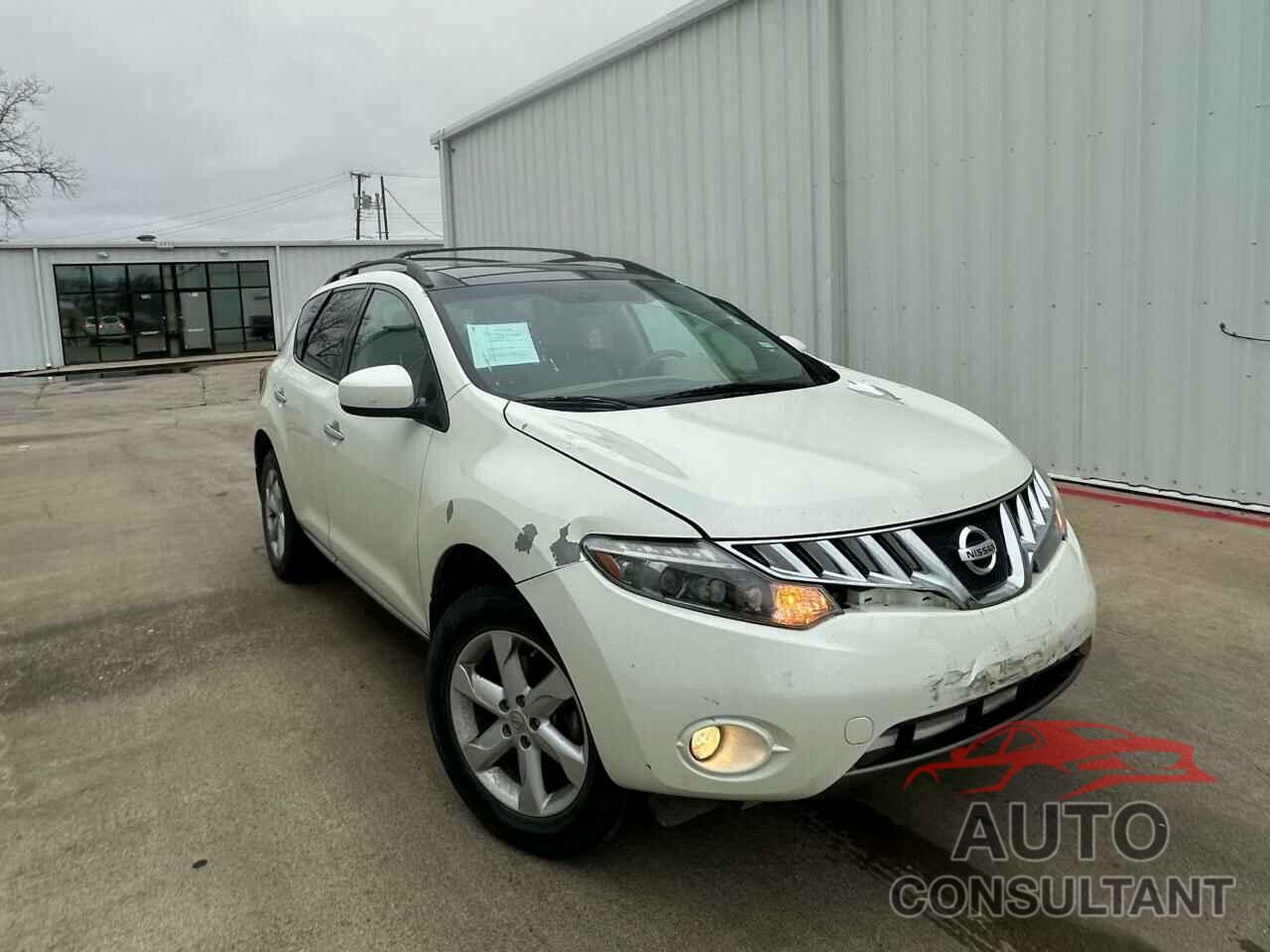 NISSAN MURANO 2010 - JN8AZ1MU4AW007985