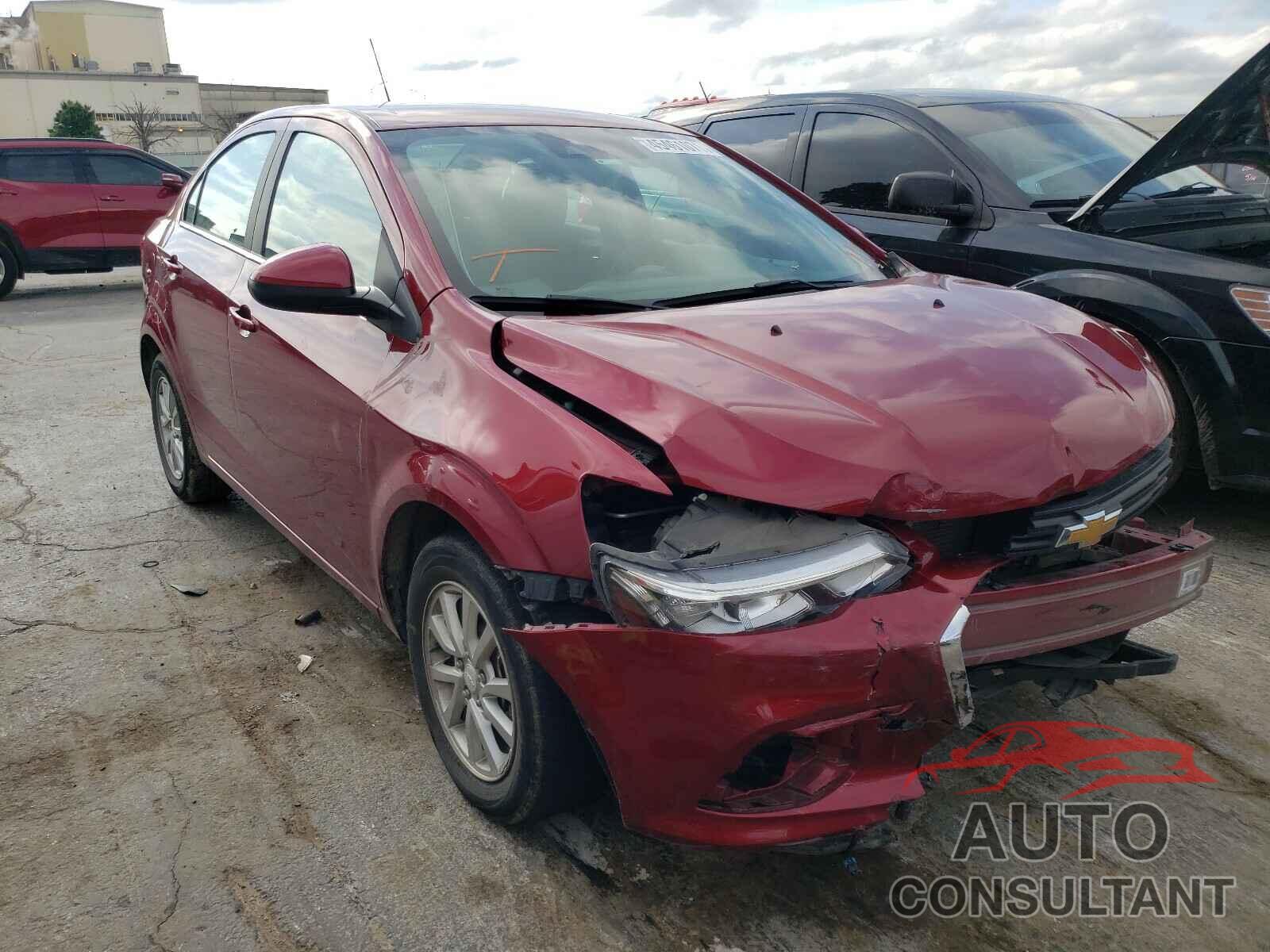 CHEVROLET SONIC 2017 - 1G1JD5SH3H4130814