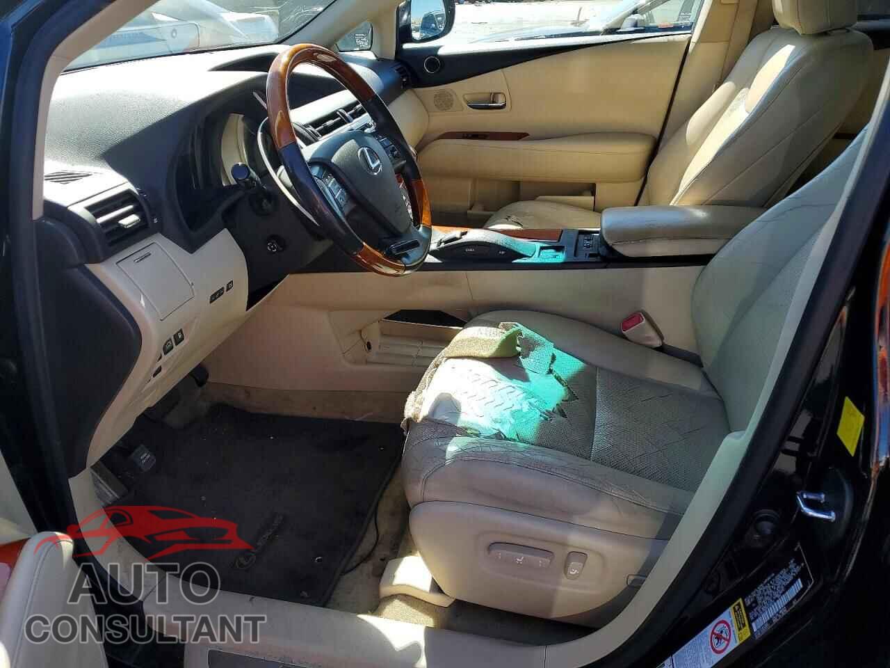 LEXUS RX450 2011 - JTJBC1BA3B2036670