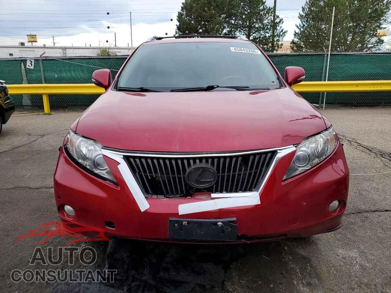 LEXUS RX350 2011 - 2T2BK1BA1BC090469