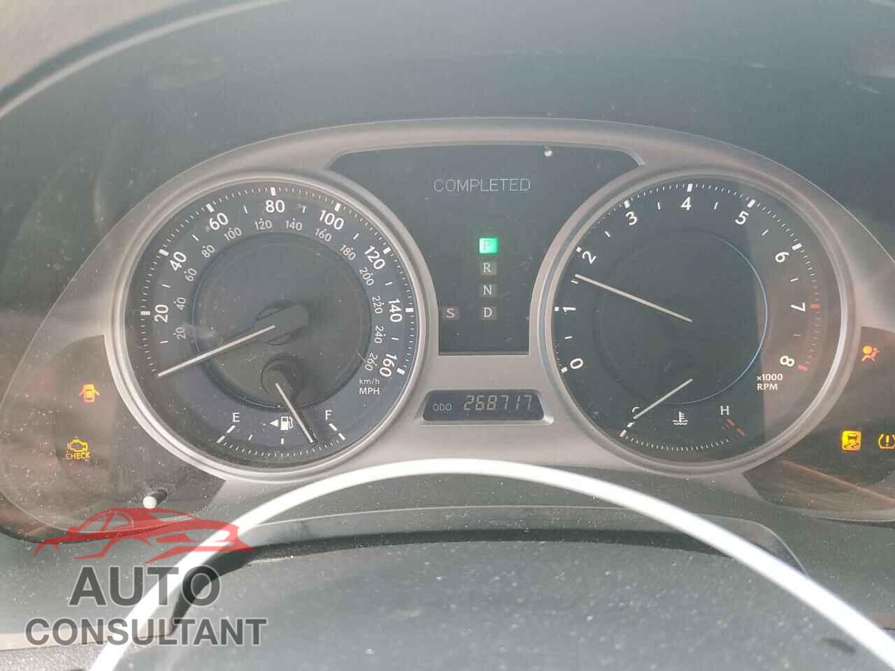 LEXUS IS 2010 - JTHCF5C26A5040088