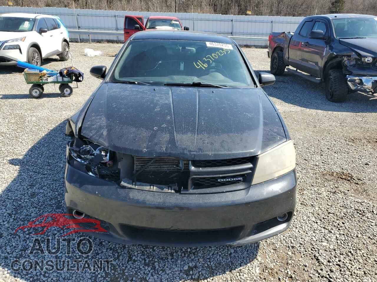 DODGE AVENGER 2012 - 1C3CDZBG9CN151432