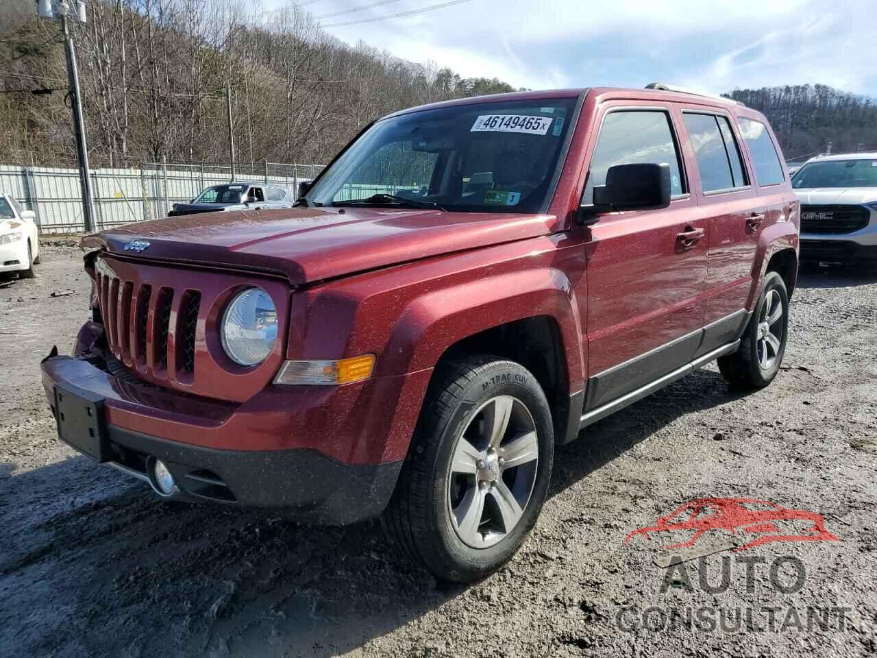 JEEP PATRIOT 2017 - 1C4NJRFB3HD206353