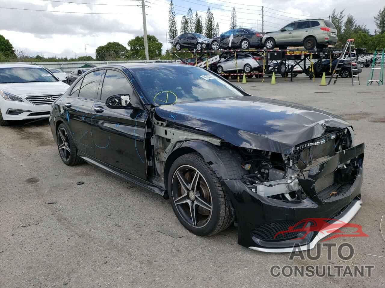 MERCEDES-BENZ C-CLASS 2016 - 55SWF6EBXGU133414