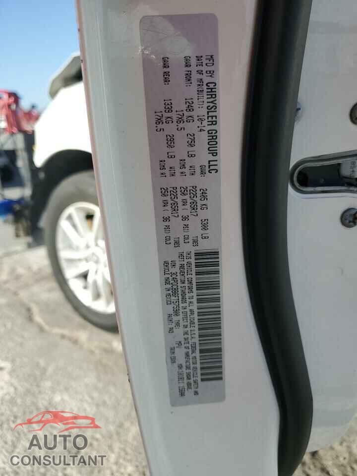 DODGE JOURNEY 2015 - 3C4PDCBB6FT575900
