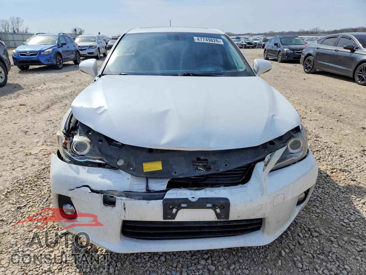 LEXUS CT 200 2013 - JTHKD5BH5D2164883