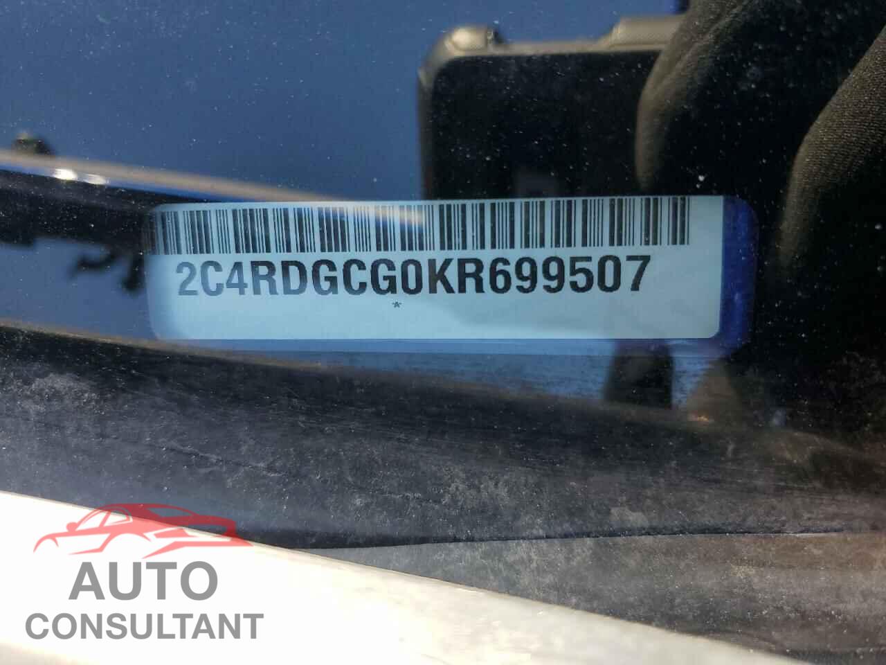 DODGE CARAVAN 2019 - 2C4RDGCG0KR699507