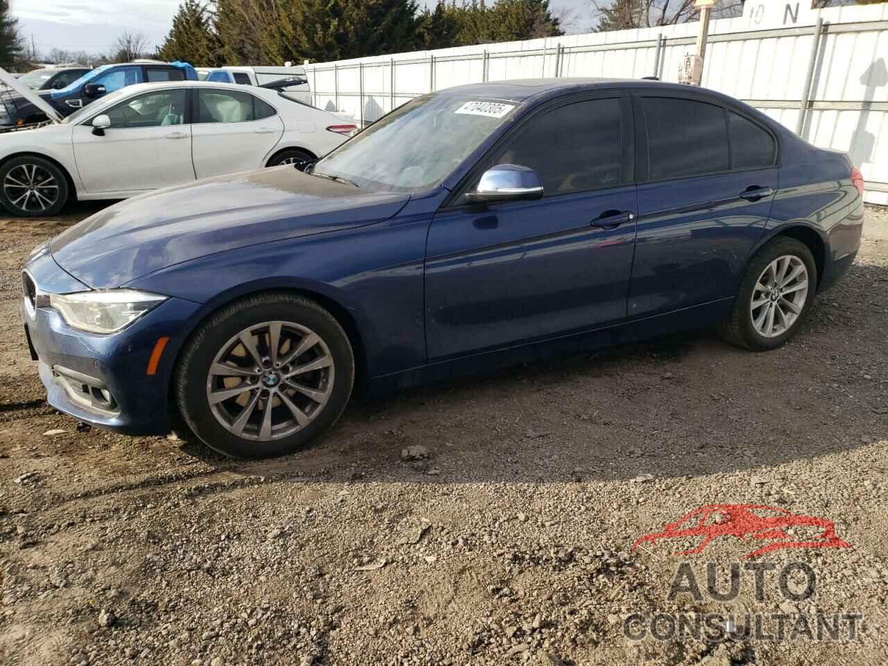 BMW 3 SERIES 2018 - WBA8E5G5XJNV02437