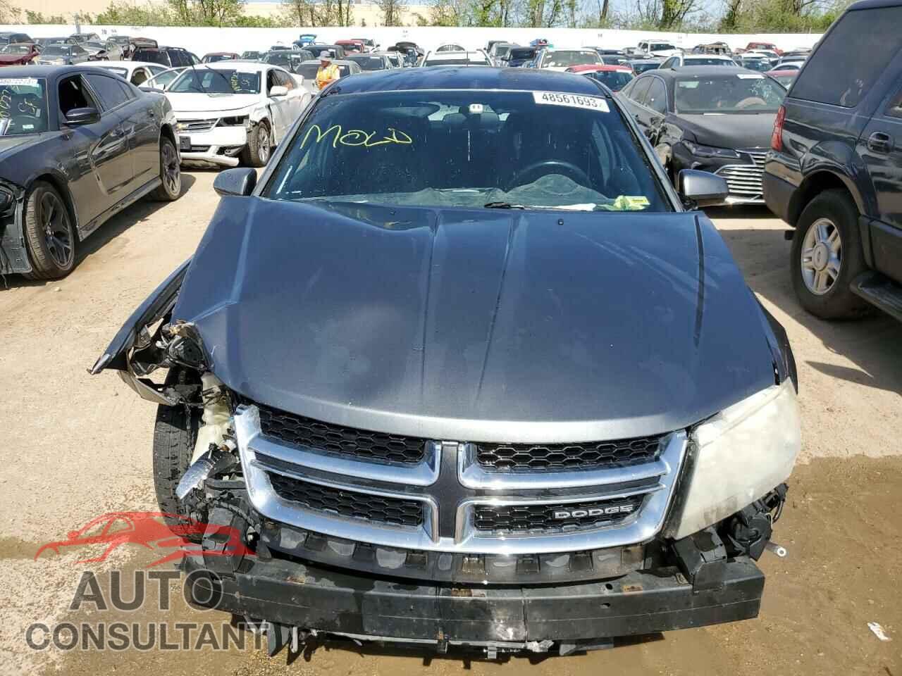 DODGE AVENGER 2012 - 1C3CDZCB7CN196579