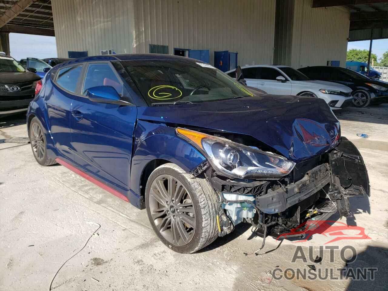 HYUNDAI VELOSTER 2016 - KMHTC6AE4GU297550