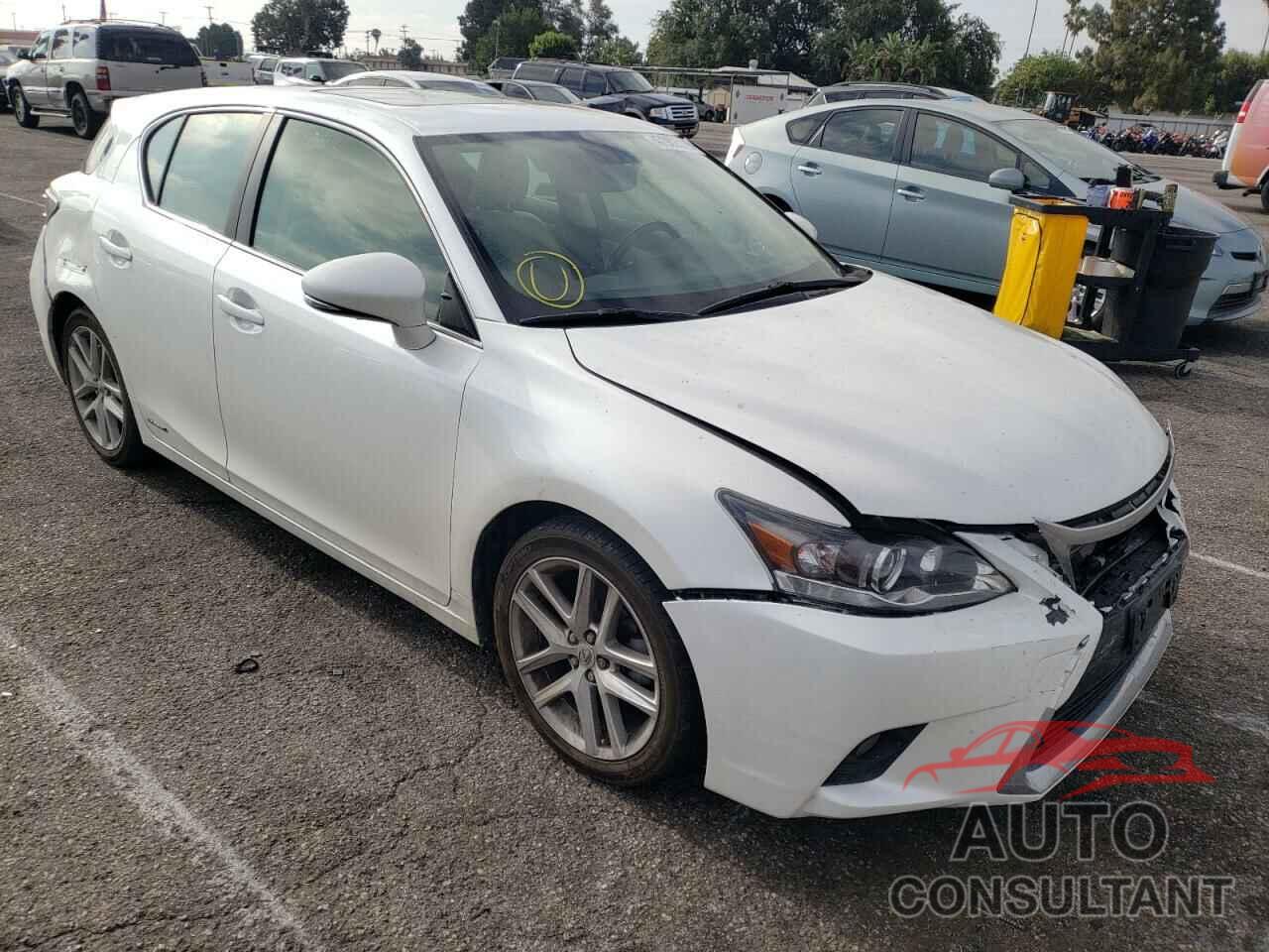 LEXUS CT 200 2017 - JTHKD5BH4H2291503