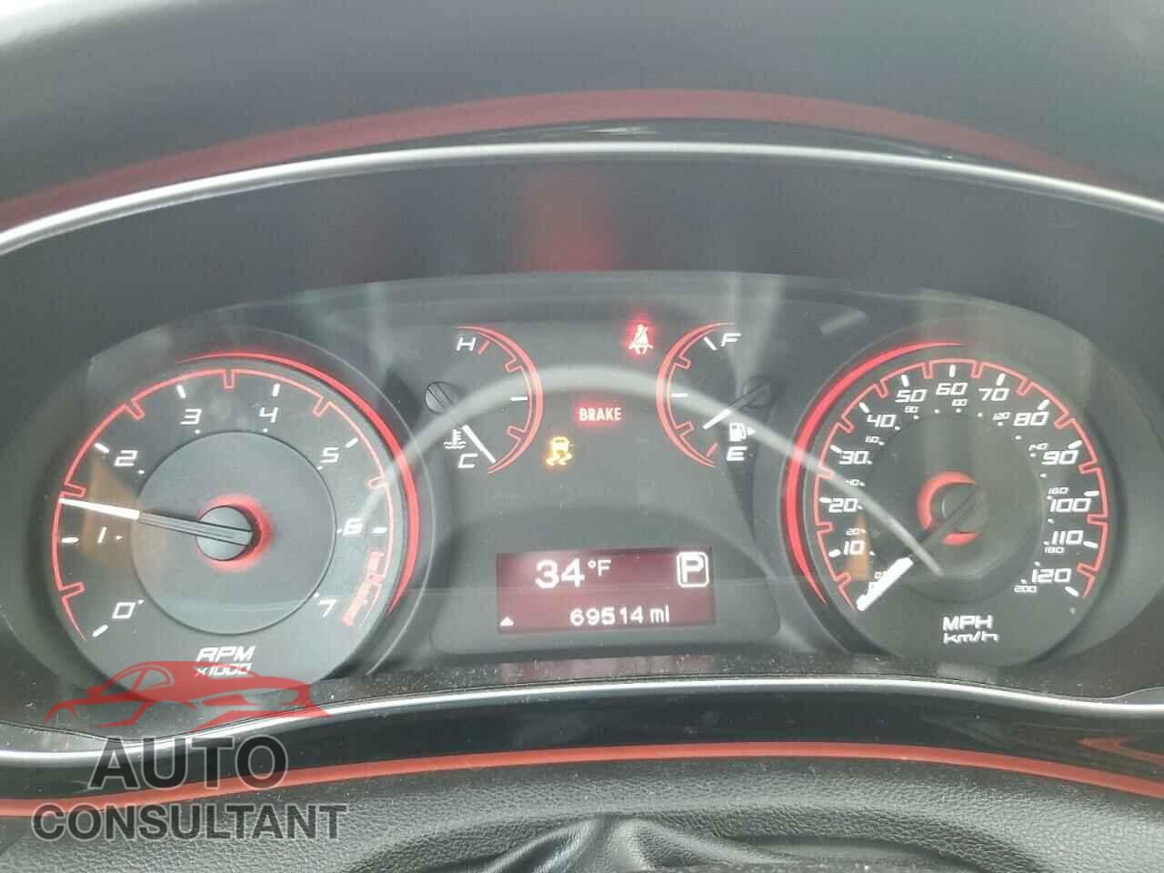 DODGE DART 2015 - 1C3CDFBB3FD405651